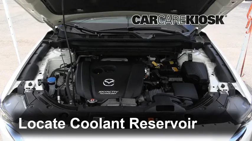 2019 Mazda CX-5 Touring 2.5L 4 Cyl. Refrigerante (anticongelante) Agregar refrigerante